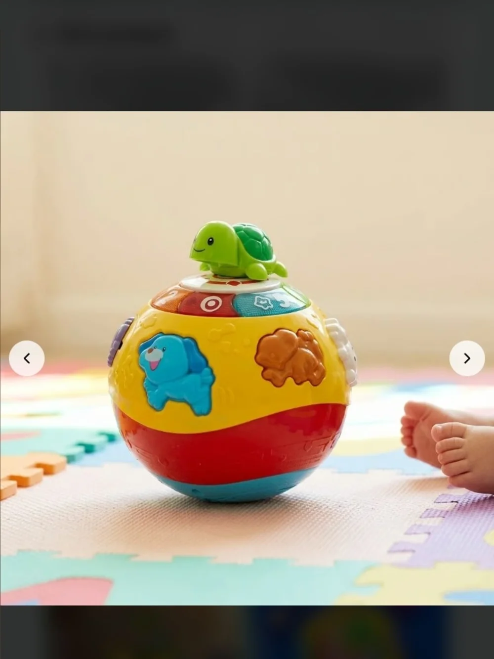 VTech Wiggle And Crawl Interactive Baby Activity Ball